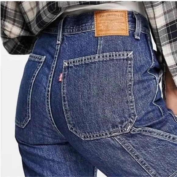 Levi's Premium Denim Painter Boy Jeans in Snooze Ya Lose Wash - Picture 2 of 16